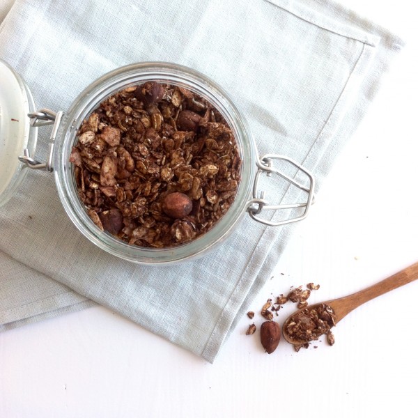 Chocolade granola