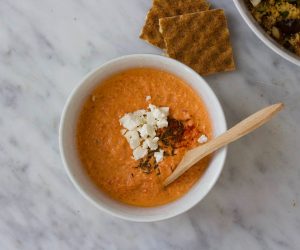 Paprika-feta dip