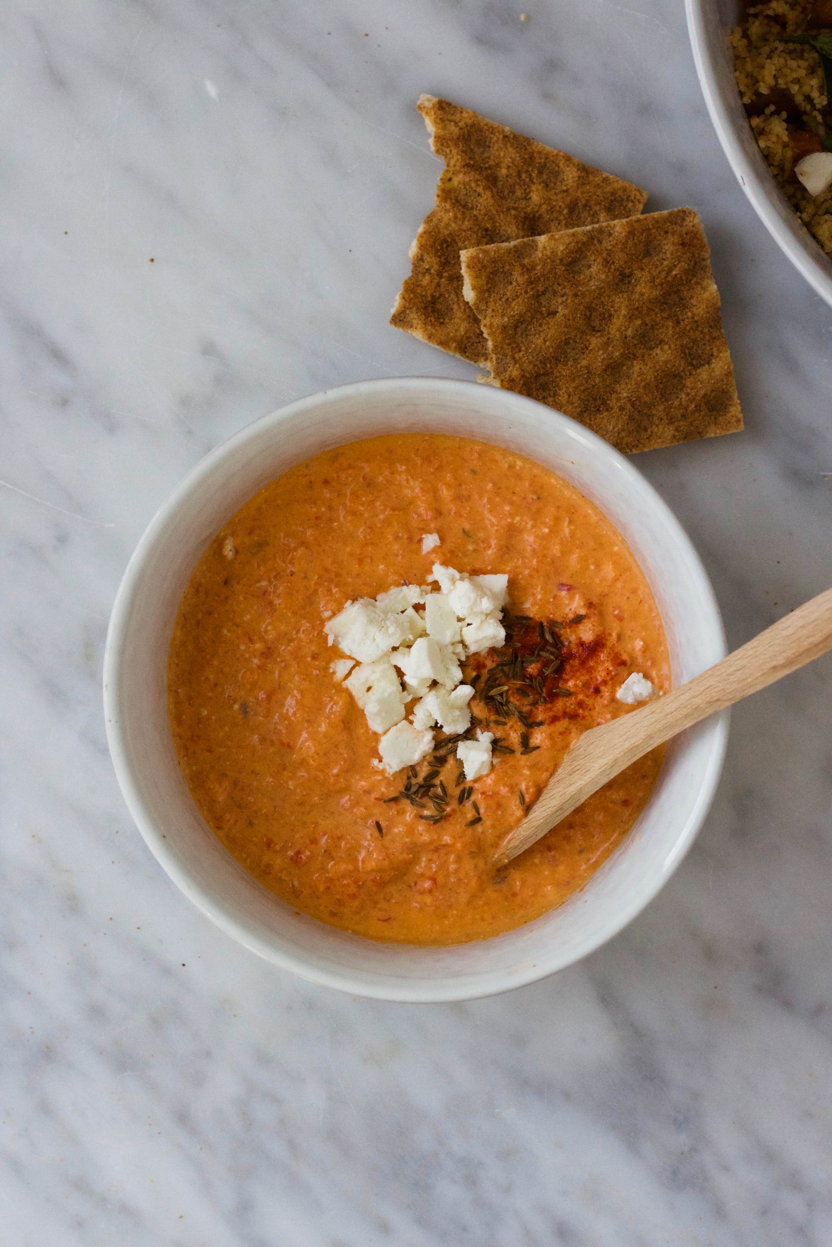 Paprika-feta dip