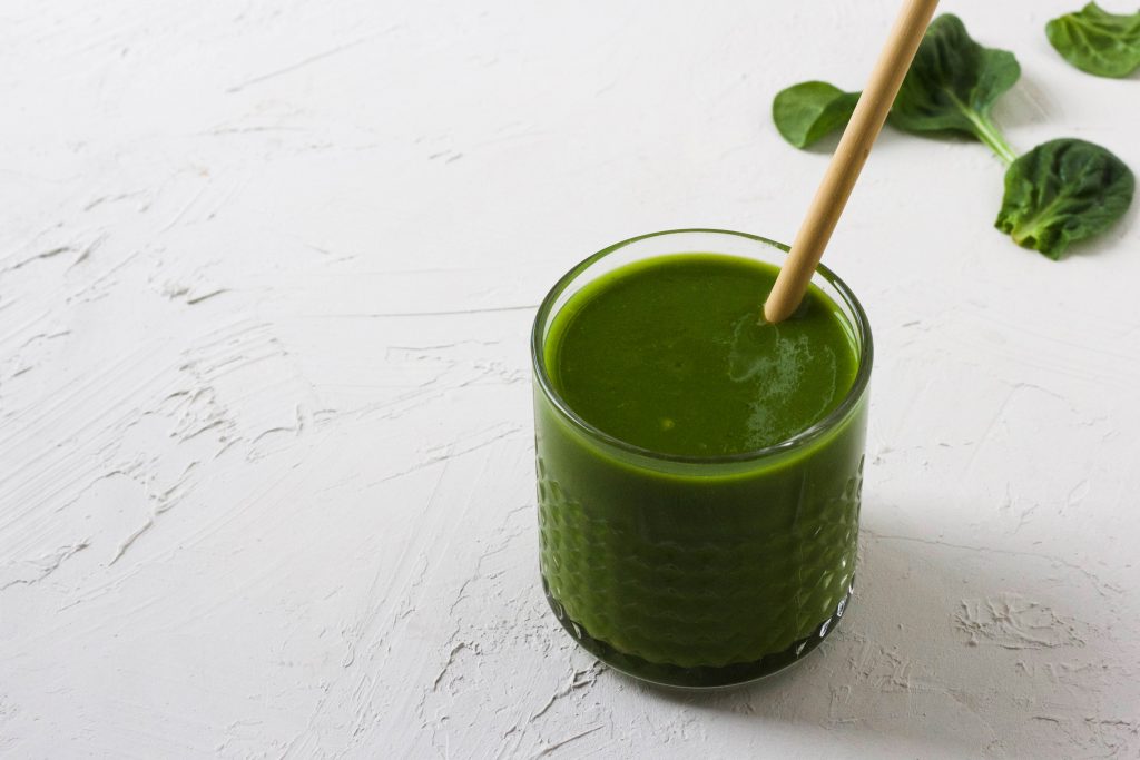 romige groene smoothie