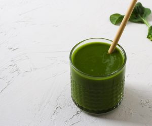 romige groene smoothie