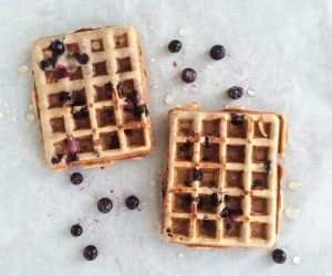 wafels van rijstmeel