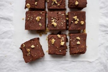 zoete aardappel brownies