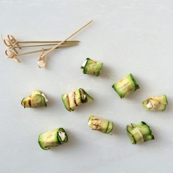 courgetterolletjes bbq