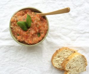 tomaten-basilicum dip