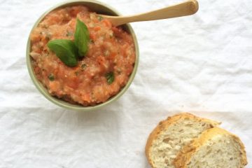 tomaten-basilicum dip