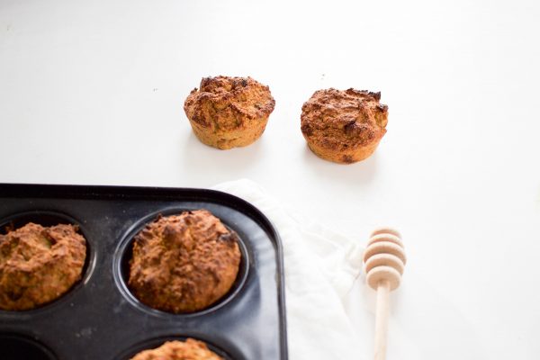 Glutenvrije haver-wortelmuffins