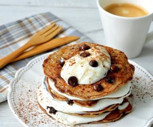 Chocolate chip pancakes