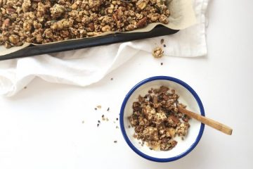 banaan-choco granola