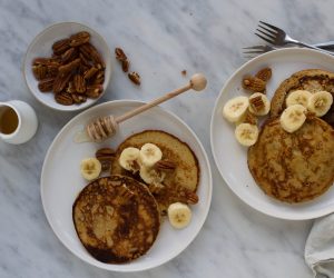 Bananen pannenkoekjes