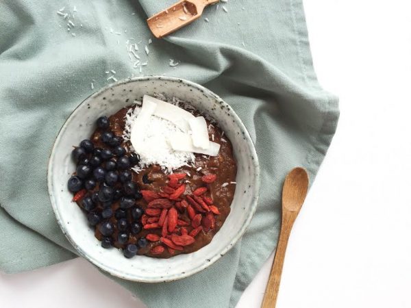 chocolade smoothiebowl