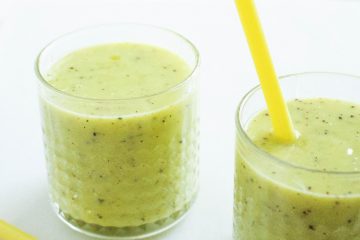 mango-kiwi smoothie