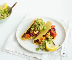 taco's met guacamole