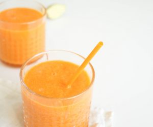 herfst smoothie Wortel gember