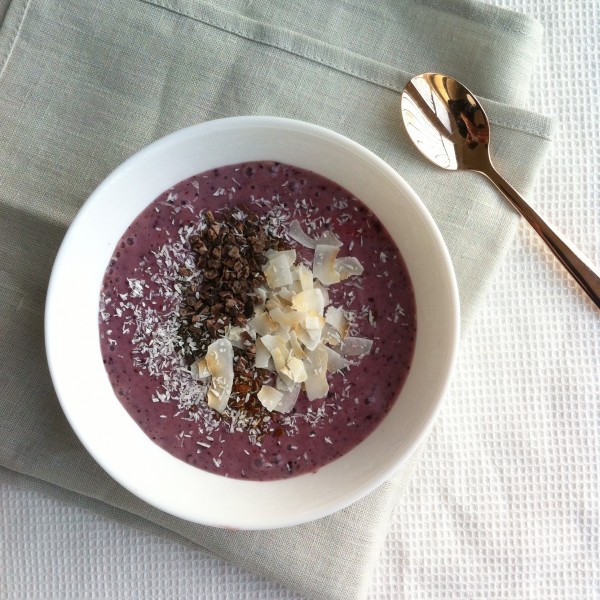 smoothie bowl bessen