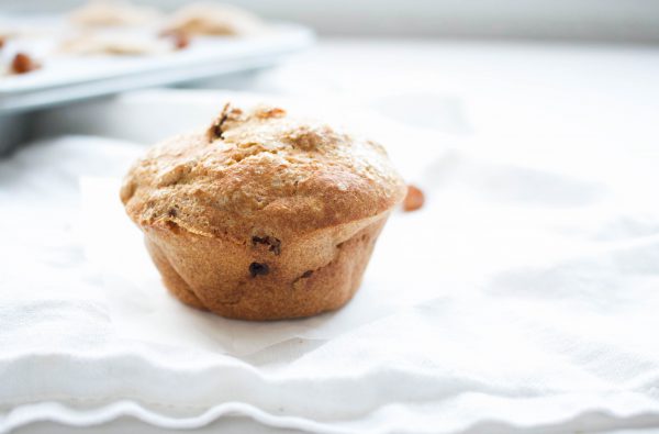 spelt-bananenmuffins