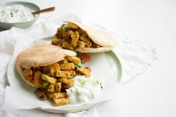 Pita 'gyros' tempeh