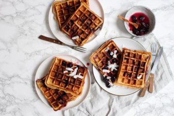 6x ontbijten met gezonde wafels