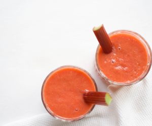 Rabarbarsmoothie