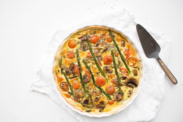 Gezonde quiche