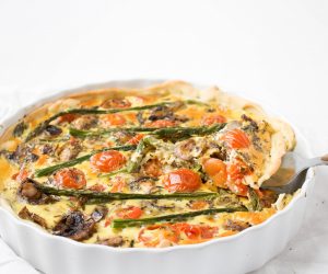 Gezonde quiche