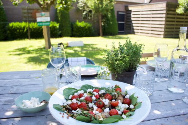 Linzensalade Bettine geitenkaas