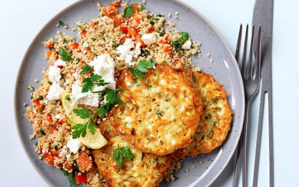 couscous courgettekoekjes