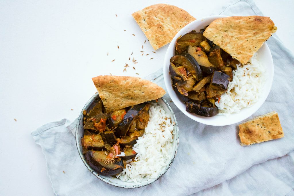 aubergine curry