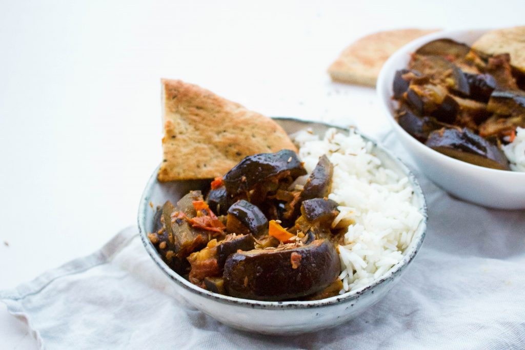 aubergine curry