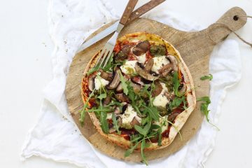 Pizza libanees planbrood