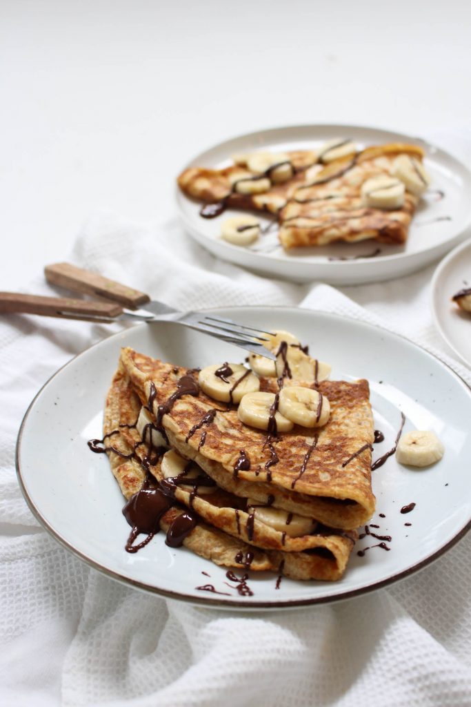 Crêpes banaan chocola