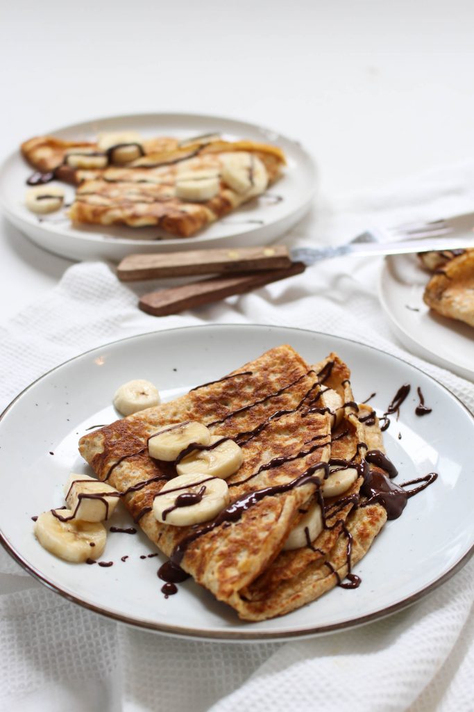 Crêpes banaan chocola