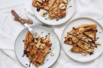 Crêpes banaan chocola