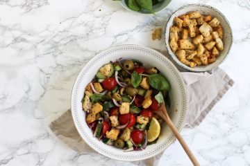 Panzanella brood salade