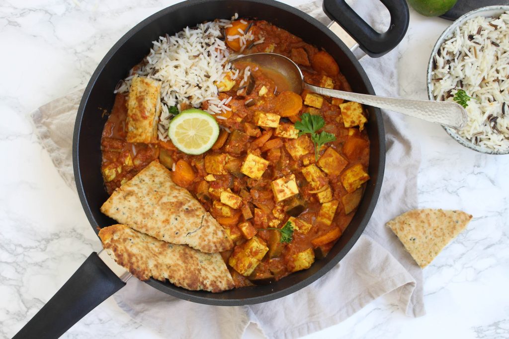 tikka massala tofu