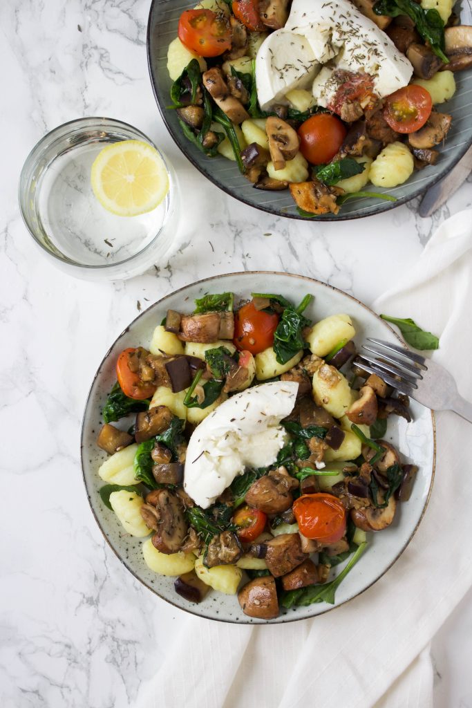 gnocchi met burrata