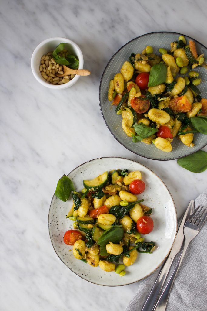 gnocchi met pesto