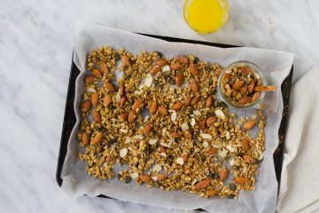 Speculaas granola met sinaasappel