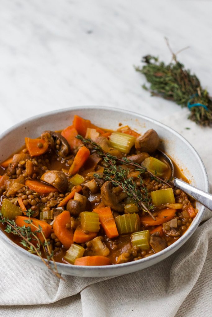 Vegetarische Bourguignon 