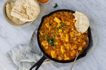 dahl met bloemkool en paneer