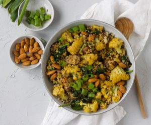 quinoa salade bloemkool