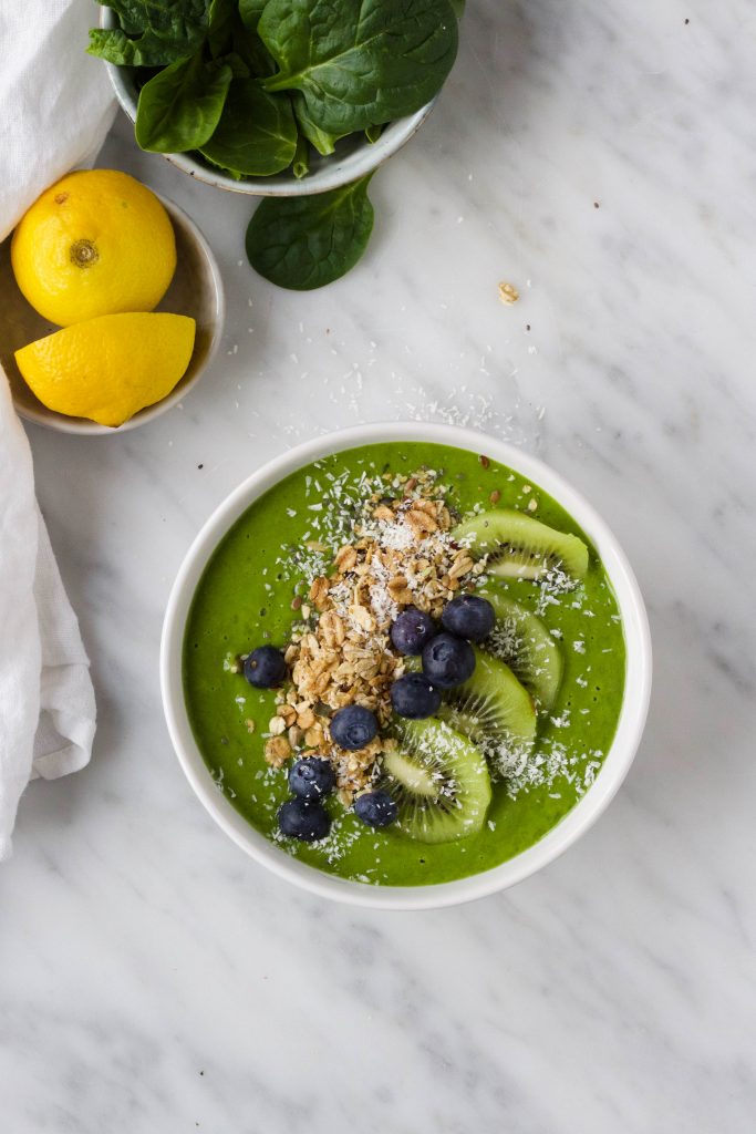 Green smoothie bowl