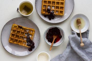 gezonde wafels banaan