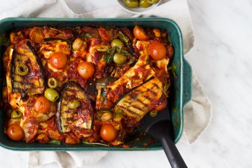 lasagne aubergine