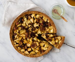 appeltaart rozijnen kaneel feelgoodbyfood