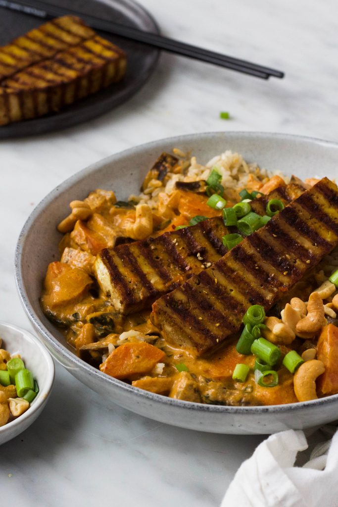 curry tofu steak feelgoodbyfod