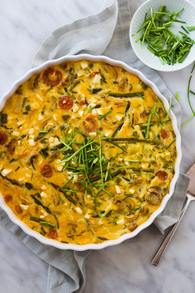 frittata asperge Pasen