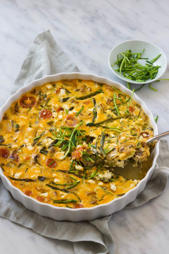 frittata asperge Pasen