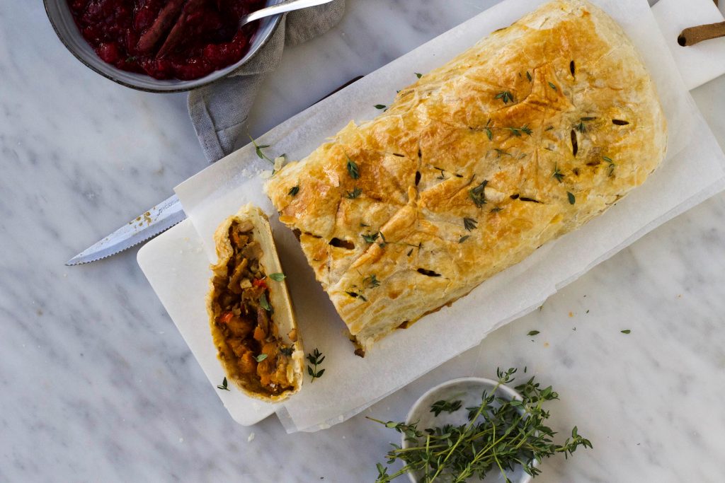 vegetarische wellington Kerst