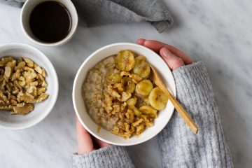 Banaan-vanille porridge